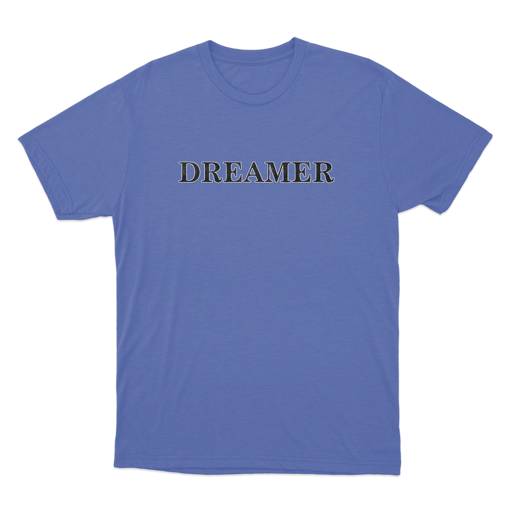 Dreamer Unisex T Shirt Blue Dreamer Unisex T Shirt Blue