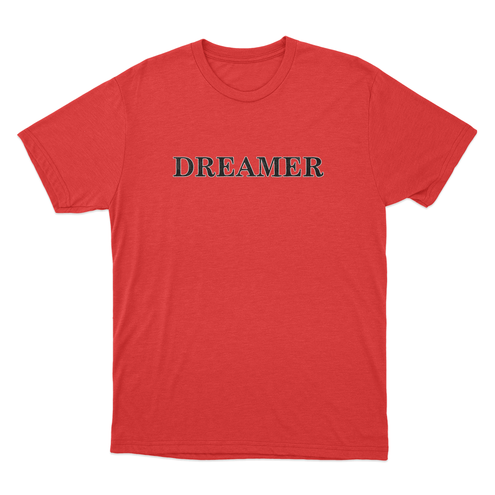 Dreamer Unisex T Shirt Red Dreamer Unisex T Shirt Red