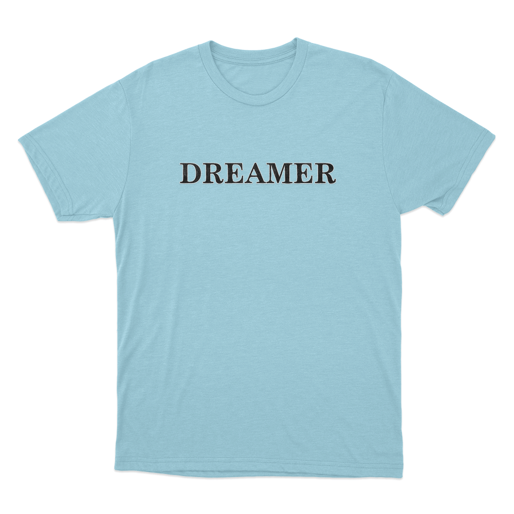 Dreamer Unisex T Shirt Sky Blue Dreamer Unisex T Shirt Sky Blue