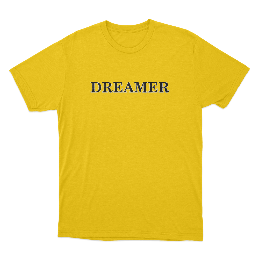 Dreamer Unisex T Shirt Yellow Dreamer Unisex T Shirt Yellow