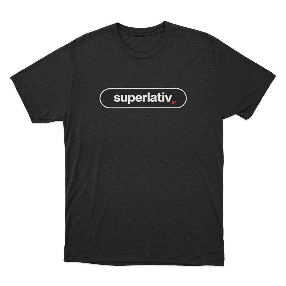 Superlativ 97 Unisex T Shirt Black Superlativ 97 Unisex T Shirt Black