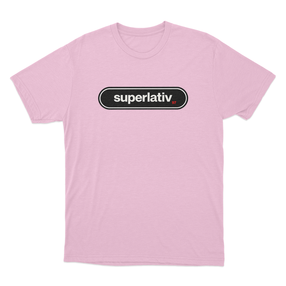 Superlativ 97 Unisex T Shirt Pink Superlativ 97 Unisex T Shirt Pink