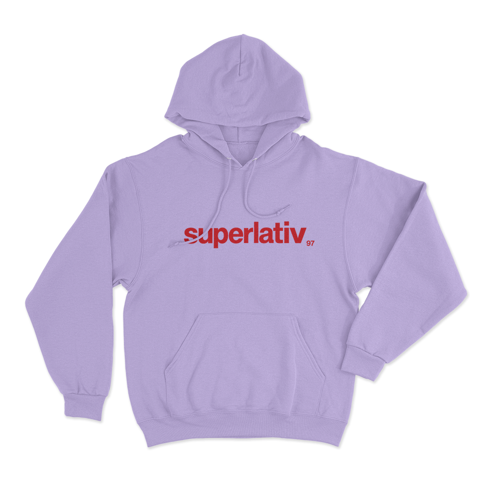 Superlativ Unisex Hoodie Purple Superlativ Unisex Hoodie Purple