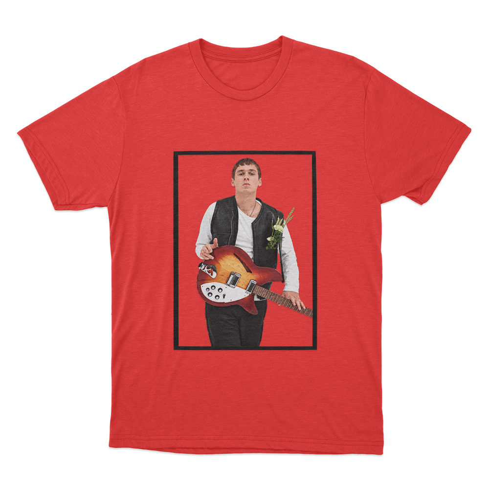 Thomas Stenstrom Portrait Unisex T Shirt Red Thomas Stenstrom Portrait Unisex T Shirt Red