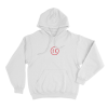 Thomas Stenstrom Sad Face Logo Unisex Hoodie White