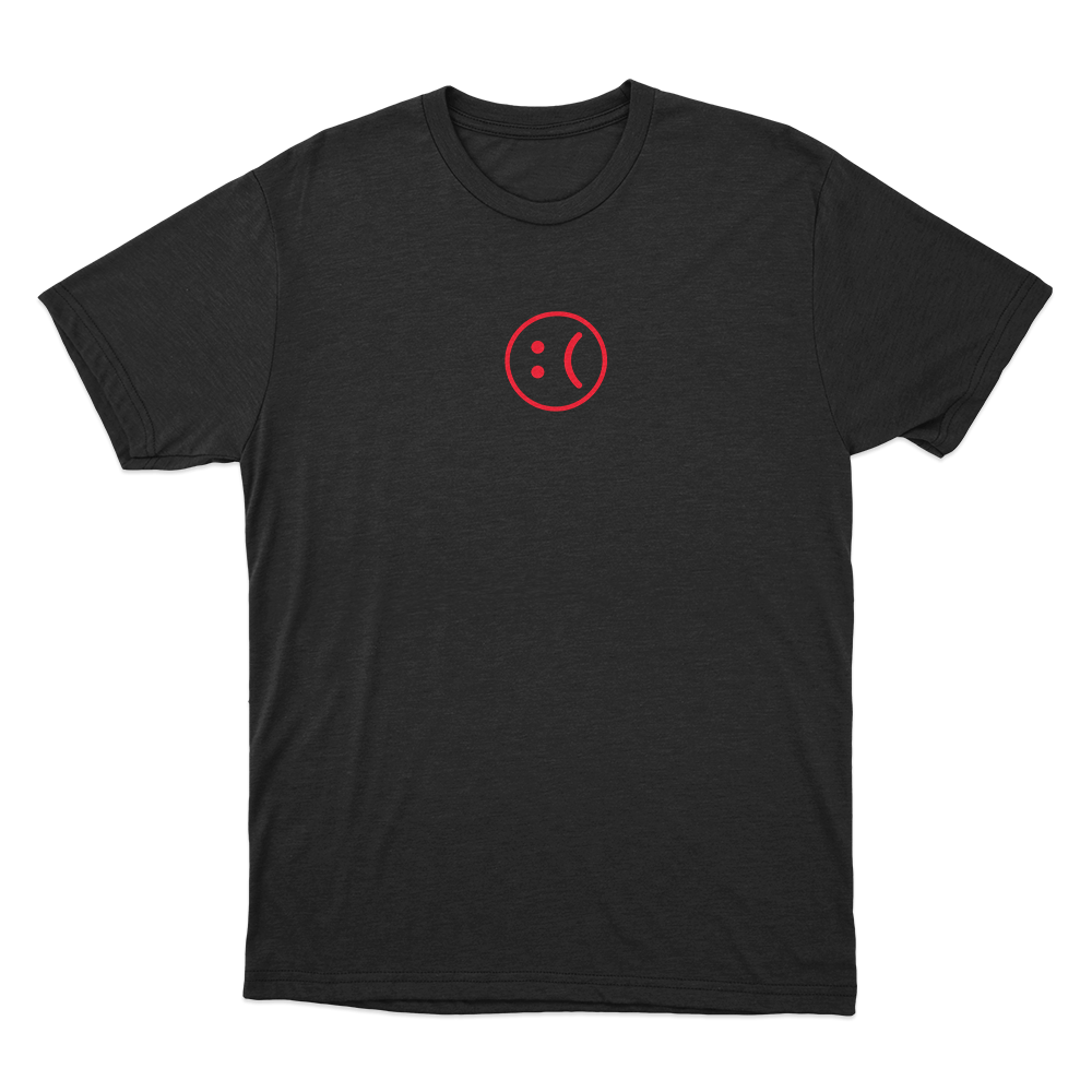 Thomas Stenstrom Sad Face Logo Unisex T Shirt Black Thomas Stenstrom Sad Face Logo Unisex T Shirt Black