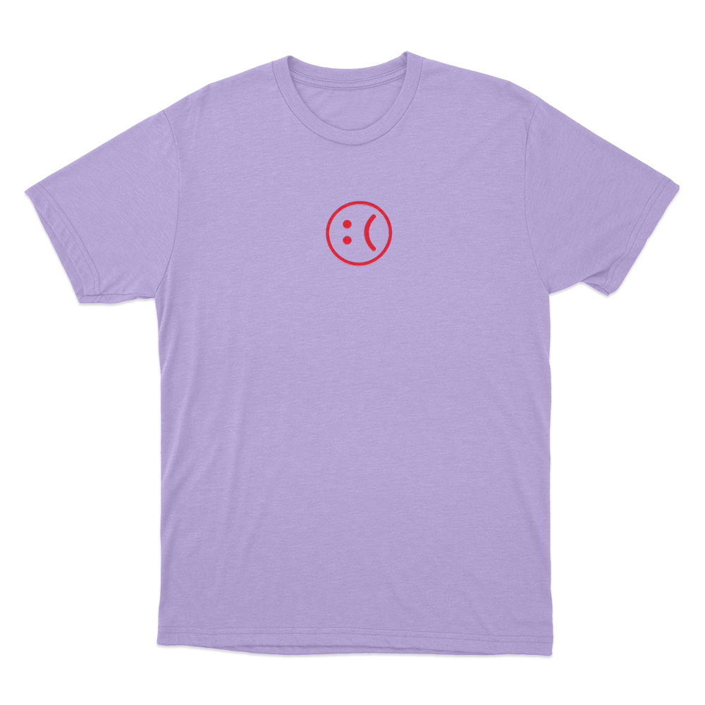 Thomas Stenstrom Sad Face Logo Unisex T Shirt Purple Thomas Stenstrom Sad Face Logo Unisex T Shirt Purple