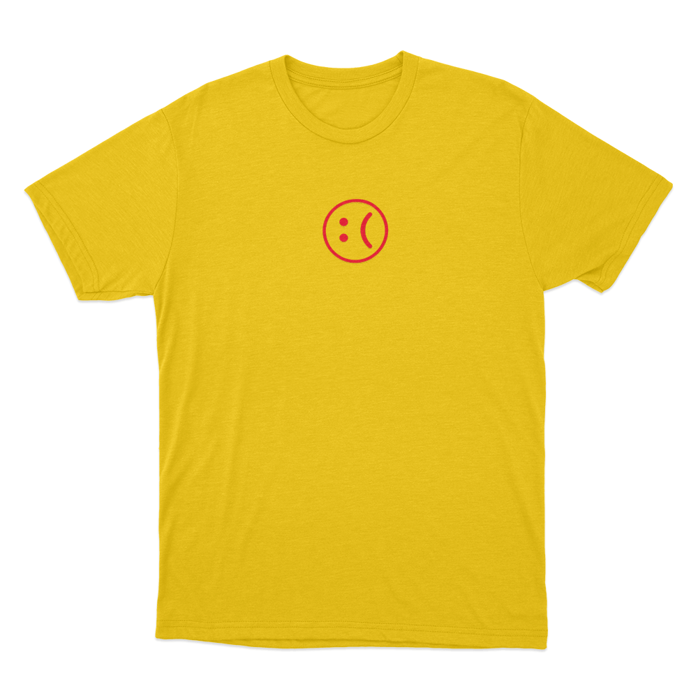 Thomas Stenstrom Sad Face Logo Unisex T Shirt Yellow Thomas Stenstrom Sad Face Logo Unisex T Shirt Yellow