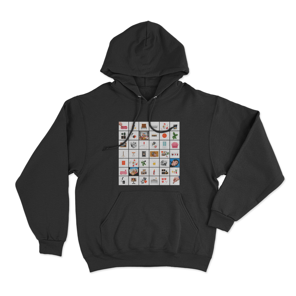Thomas Stenstrom Supercollection Unisex Hoodie Black Thomas Stenstrom Supercollection Unisex Hoodie Black