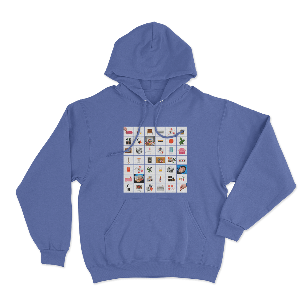 Thomas Stenstrom Supercollection Unisex Hoodie Blue Thomas Stenstrom Supercollection Unisex Hoodie Blue