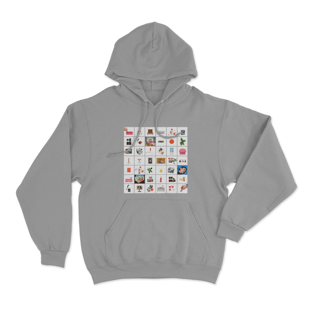 Thomas Stenstrom Supercollection Unisex Hoodie Grey Thomas Stenstrom Supercollection Unisex Hoodie Grey