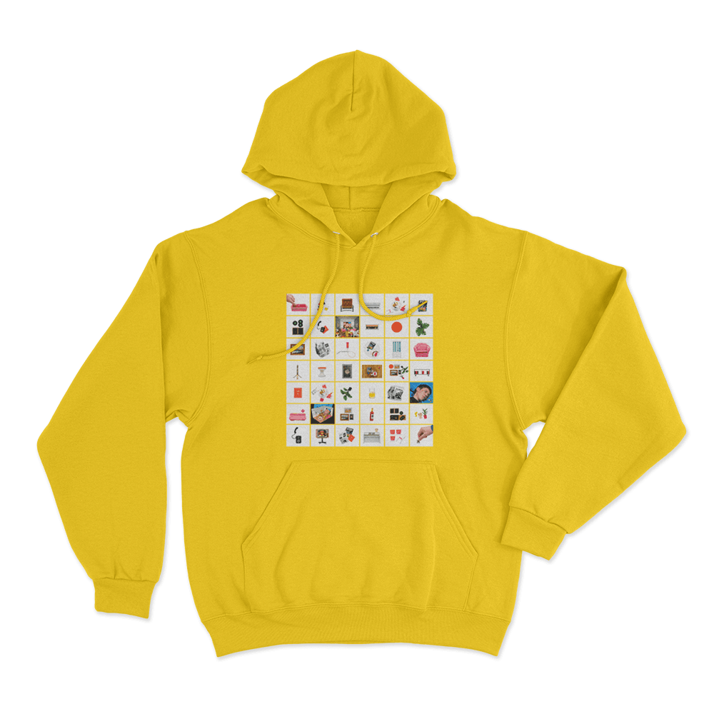 Thomas Stenstrom Supercollection Unisex Hoodie Yellow Thomas Stenstrom Supercollection Unisex Hoodie Yellow