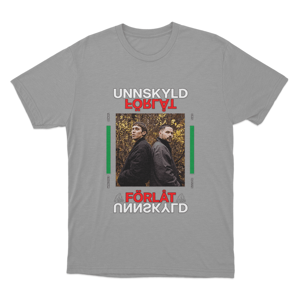 Unnskyld Unisex T Shirt Grey Unnskyld Unisex T Shirt Grey
