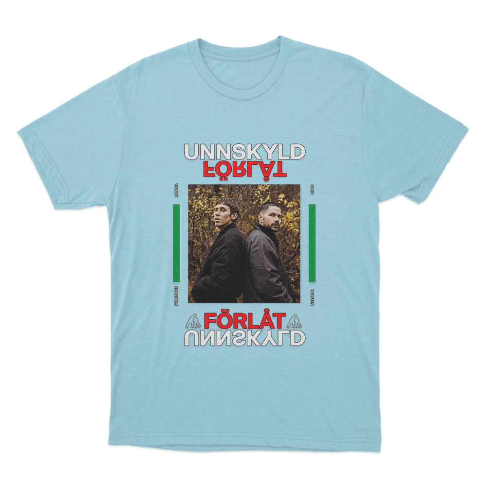 Unnskyld Unisex T Shirt Sky Blue Unnskyld Unisex T Shirt Sky Blue