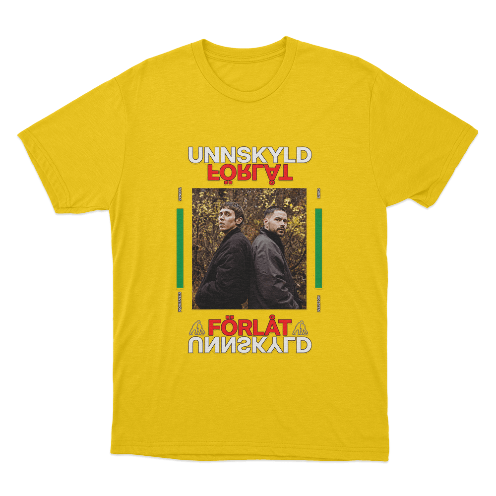 Unnskyld Unisex T Shirt Yellow Unnskyld Unisex T Shirt Yellow